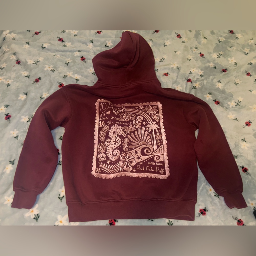 Pink Palm Puff Hoodie
“Cherry” - Picture 6 of 9